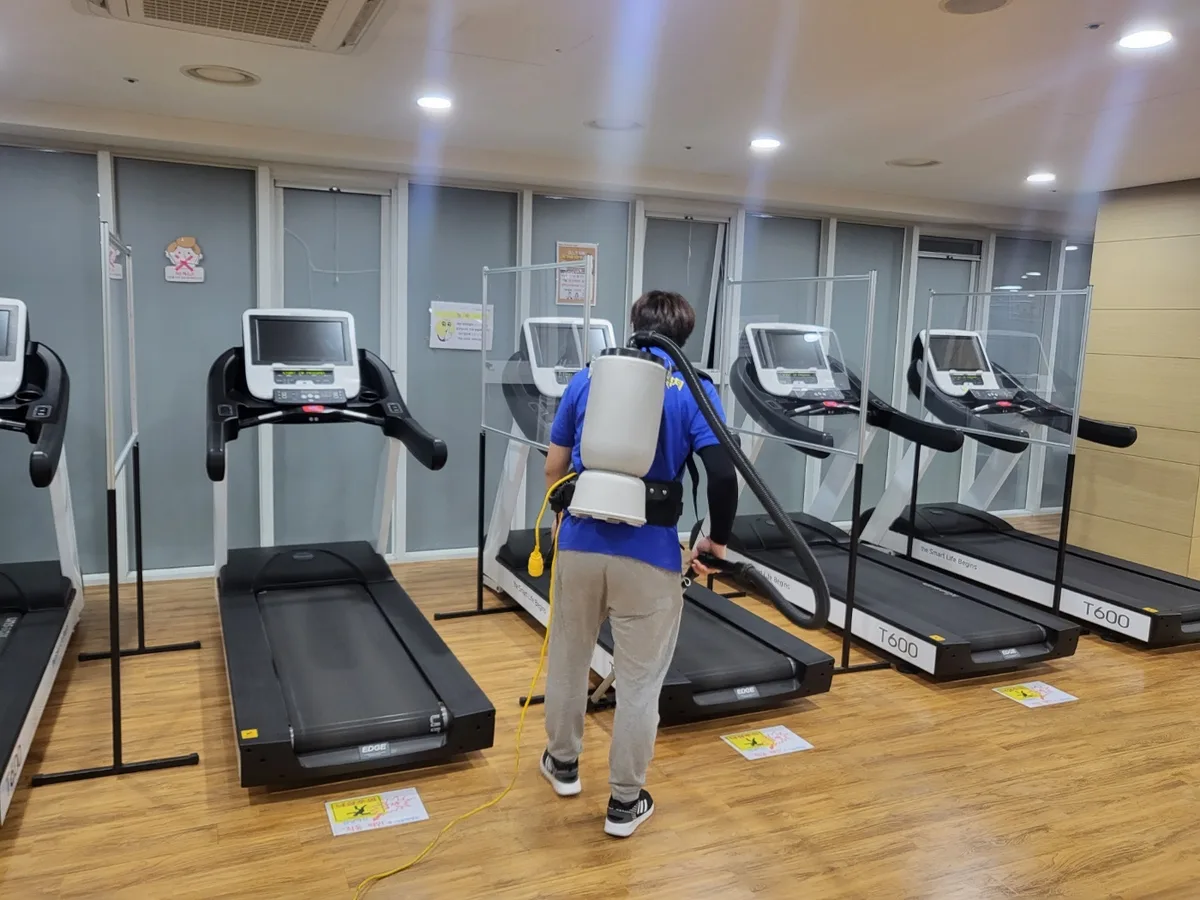 남구 대명동 헬스장 탕비실 직원 휴게공간 위생청소 사례 - 행진크린