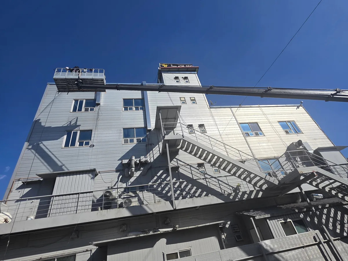 달서구 파호동 건물 화장실 세면대 살균 위생청소 사례 - 행진크린
